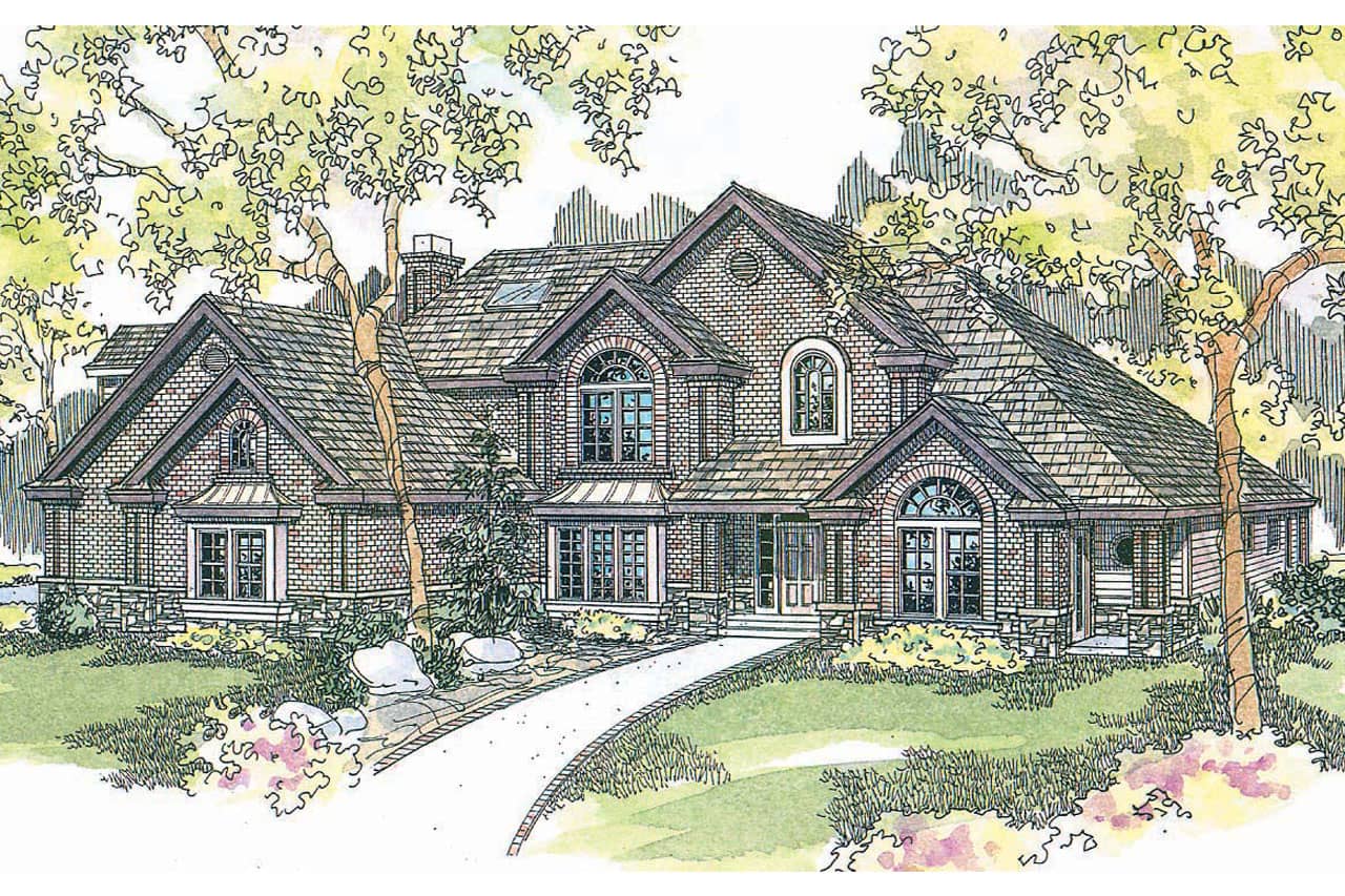 Main front elevation image of this classic home.