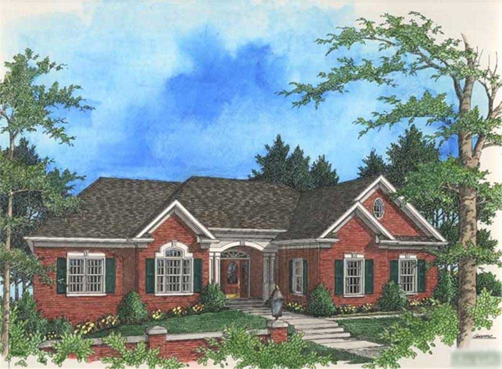 Main image for house plan # 14485