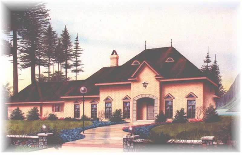 Main image for house plan # 6033