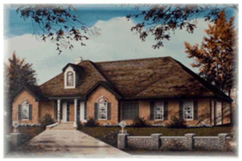 Main image for house plan # 6006