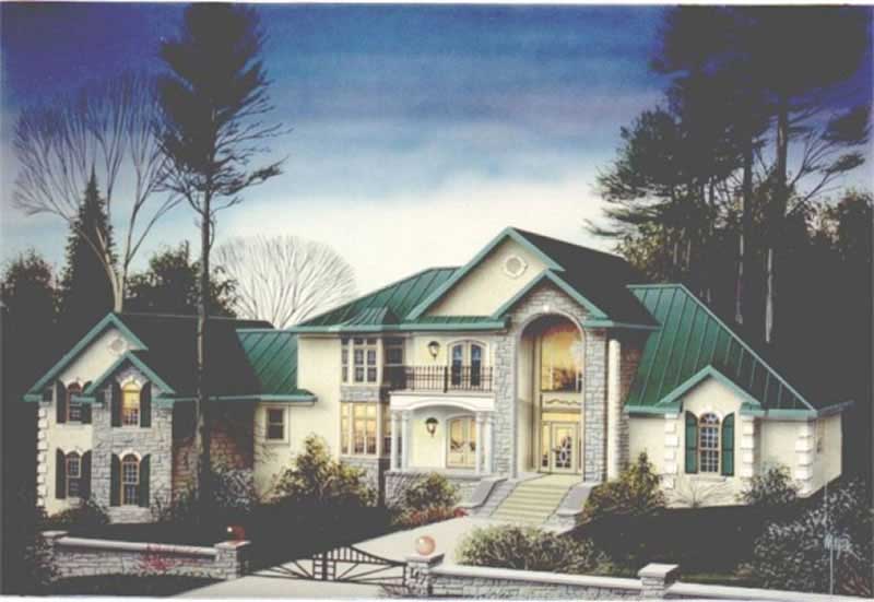 Main image for house plan # 6039