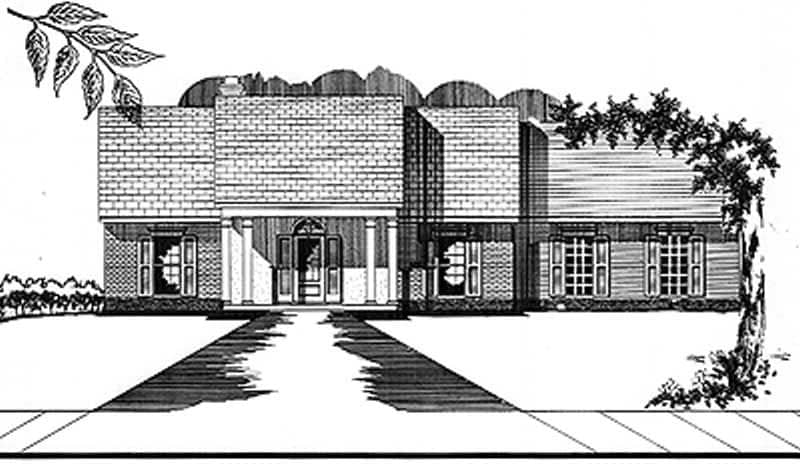 Main image for house plan # 5990