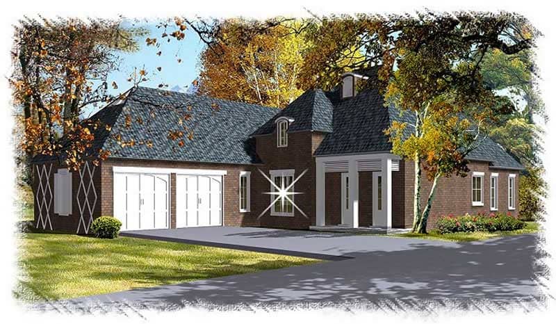 Main image for house plan # 9512