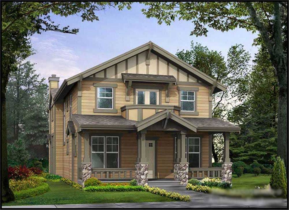 Main image for house plan # 14729