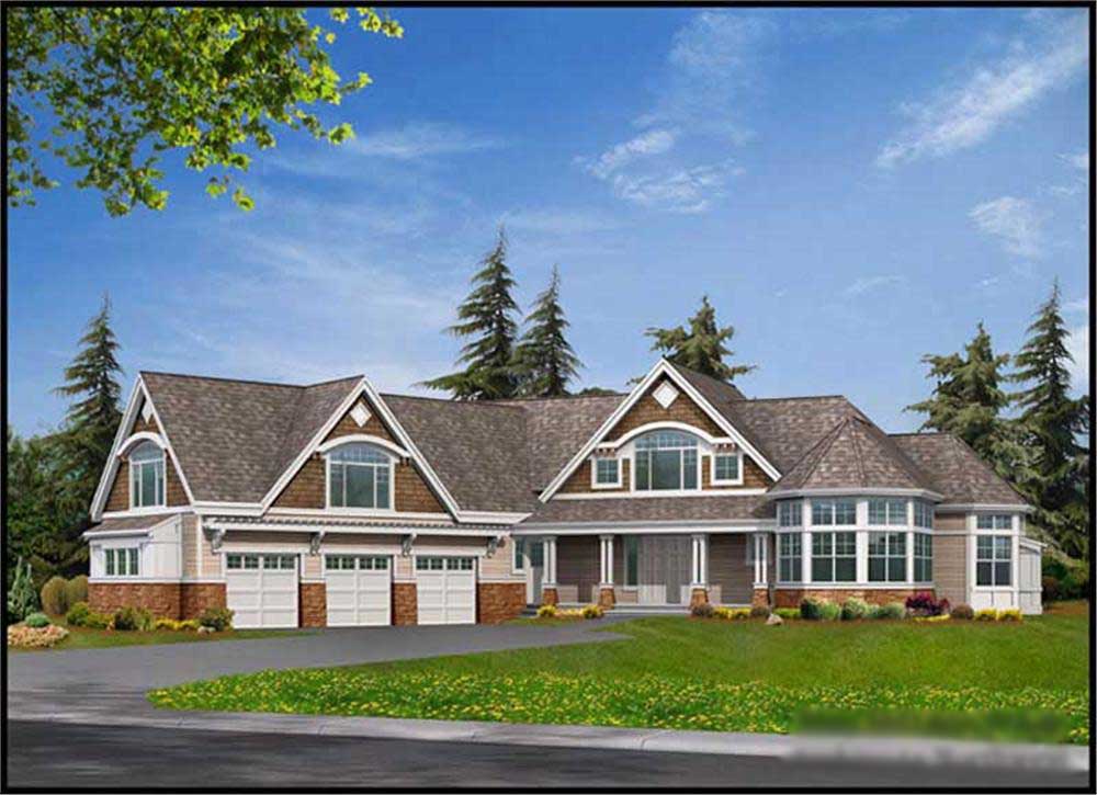 Main image for house plan # 15139