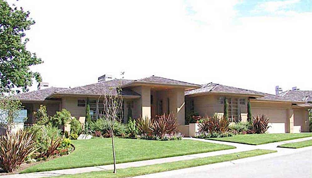 Prairie style home (ThePlanCollection: Plan #115-1206)