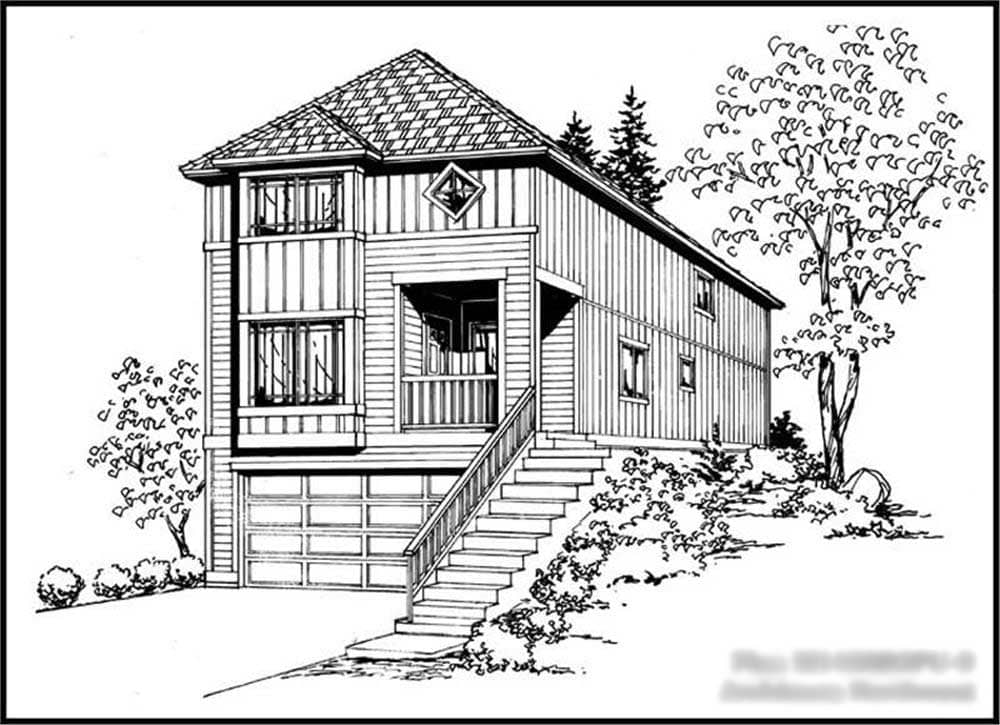 Main image for house plan # 14603