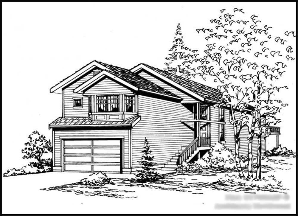 Main image for house plan # 15295