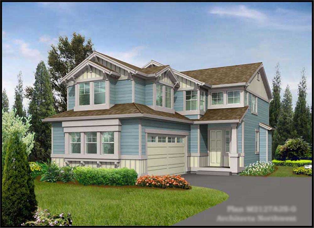 Main image for house plan # 9262