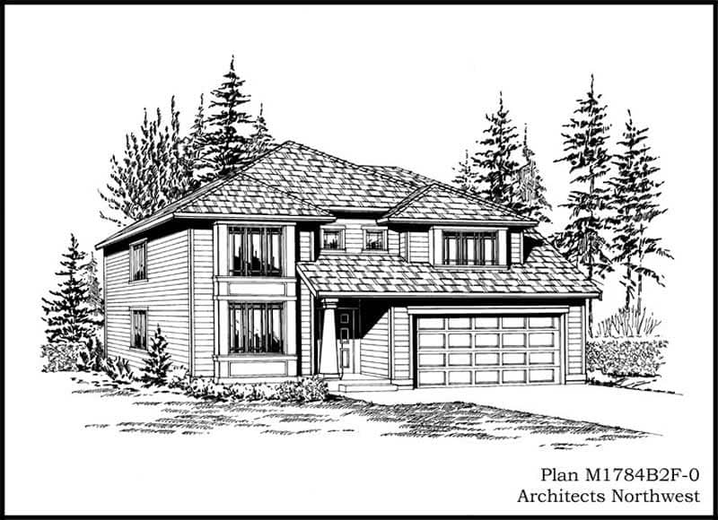 Craftsman home (ThePlanCollection: Plan #115-1353)