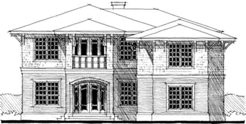 Main image for bungalow houseplans # 9958