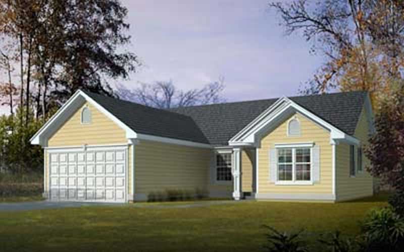 Main image for house plan # 16969