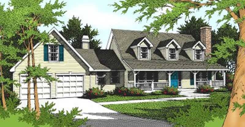 Main image for house plan # 2078