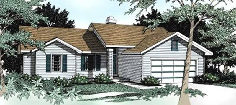 Main image for house plan # 1987