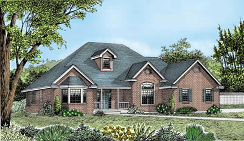 Main image for house plan # 2056