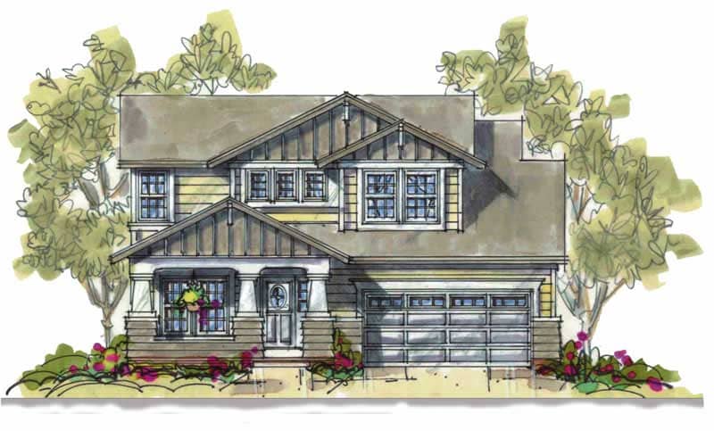 Main image for house plan # 5824