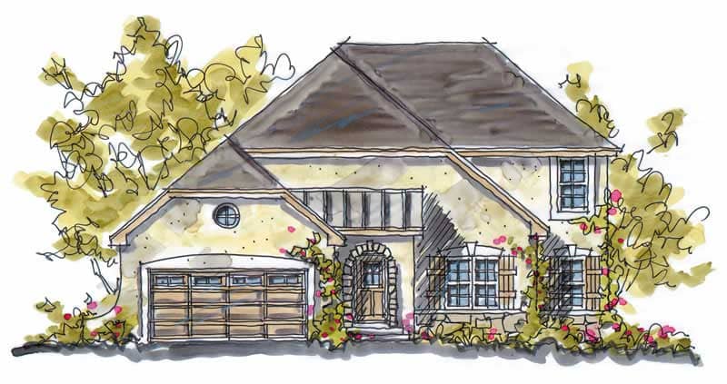 Main image for house plan # 5794