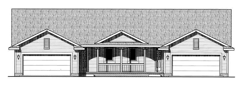 Main image for house plan # 6232