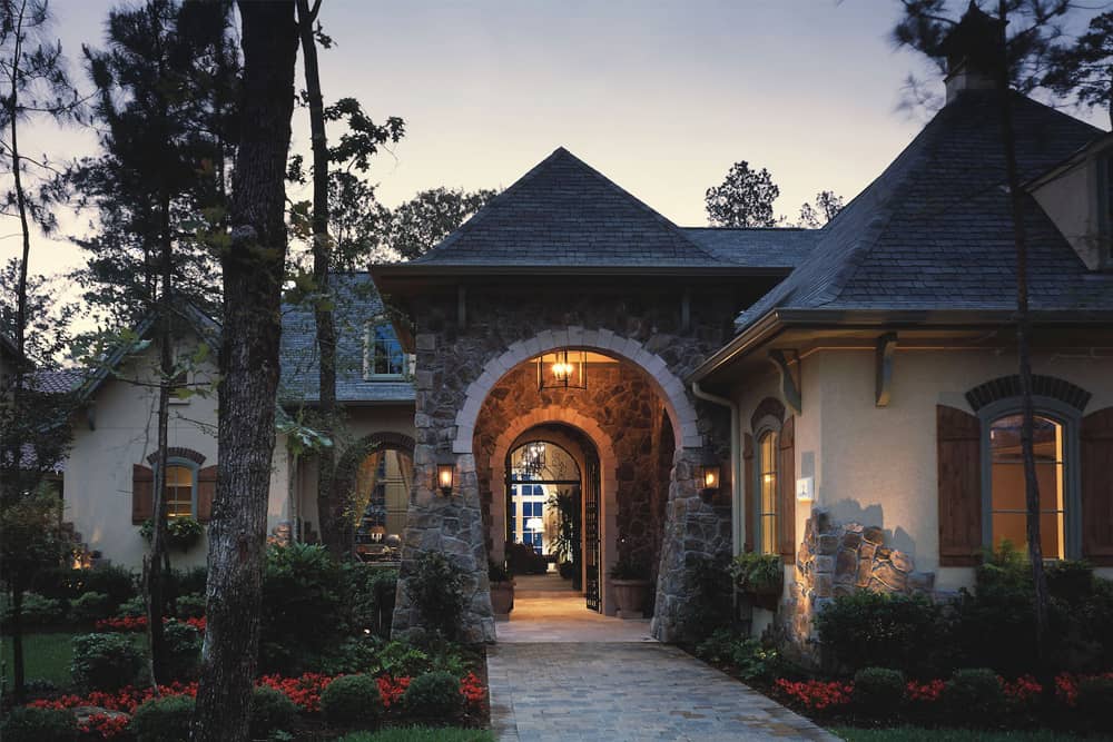 French style home (ThePlanCollection: Plan #120-2539)