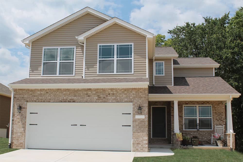 Color photograph of Country home plan (ThePlanCollection: House Plan #120-2541)