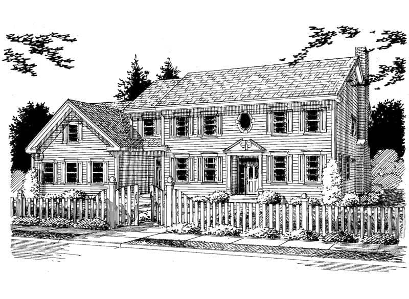 Main image for house plan # 3742