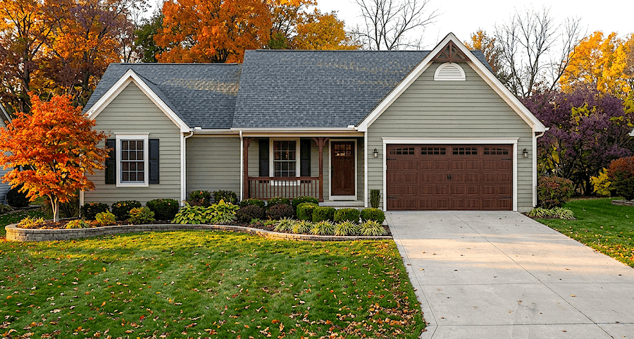 Ranch home (ThePlanCollection: Plan #124-1093)