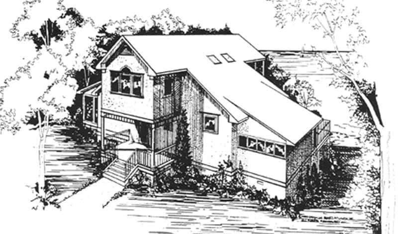 Main image for house plan # 7527