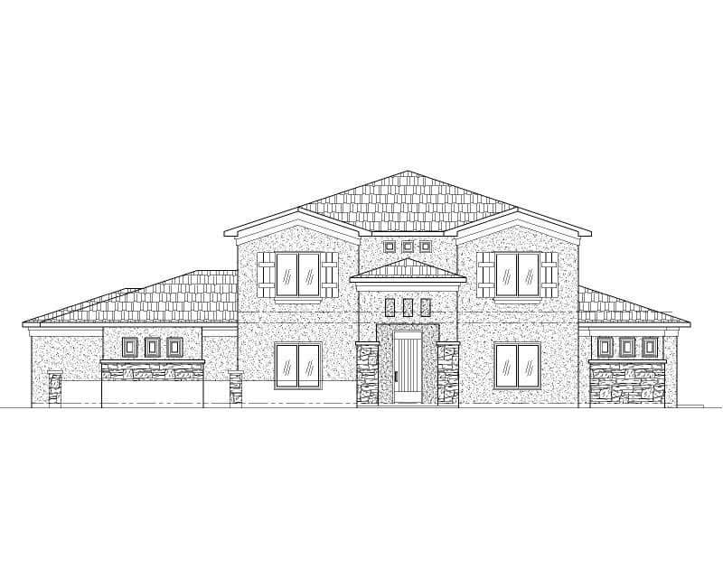 Main image for house plan # 19373