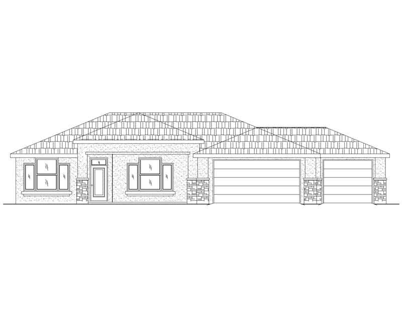 Main image for house plan # 19318