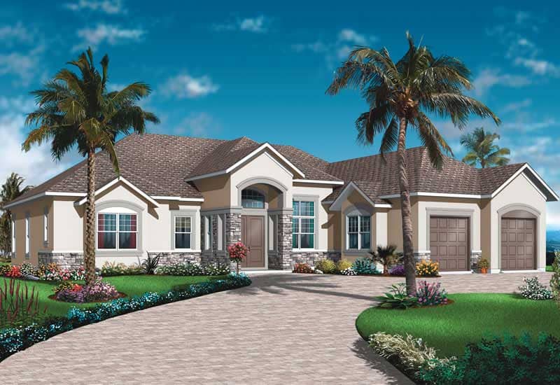 Main image for house plan # 19986