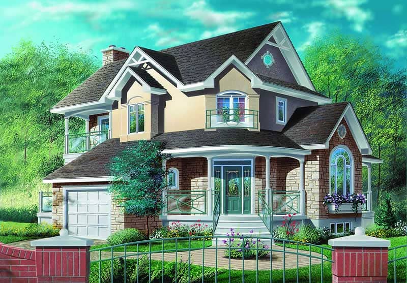 Main image for house plan # 4185