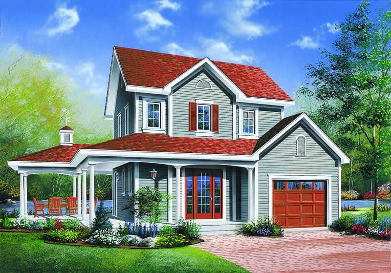 Main image for house plan # 4144