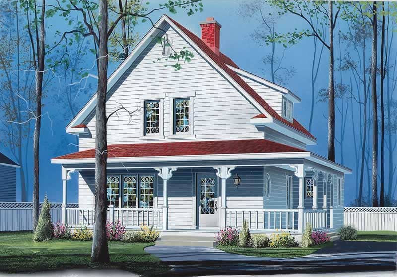 Main image for house plan # 12729