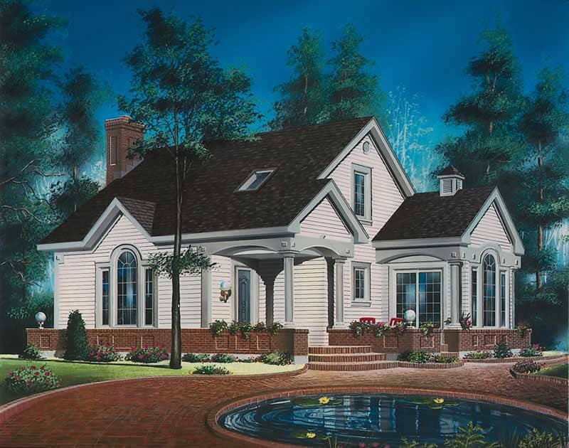 Main image for house plan # 12741