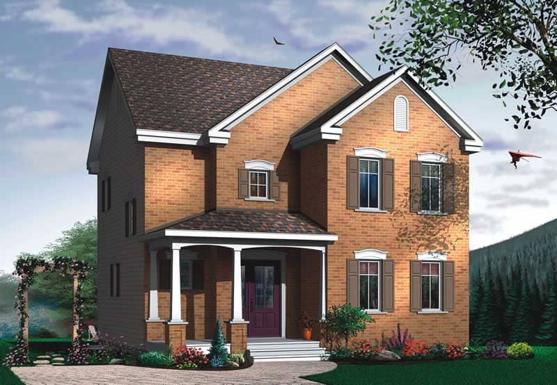 Main image for house plan # 12844