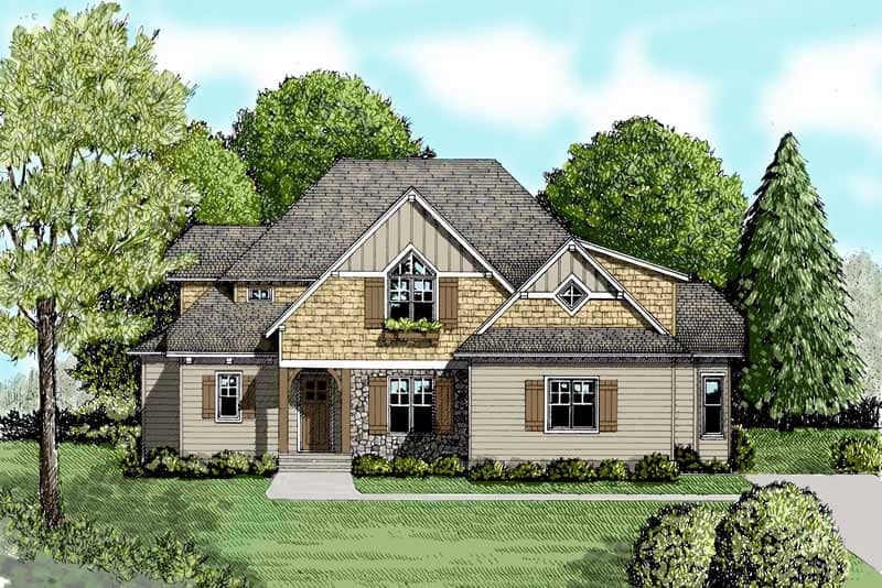 Main image for house plan # 19765
