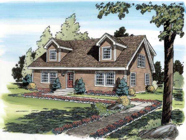 Main image for house plan # 20157