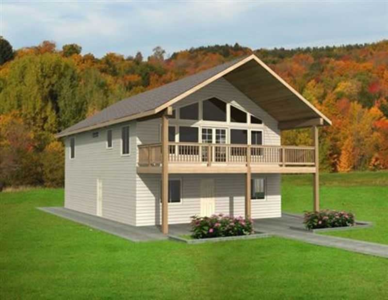 Front Elevation of this Craftsman House (#132-1222) at The Plan Collection.