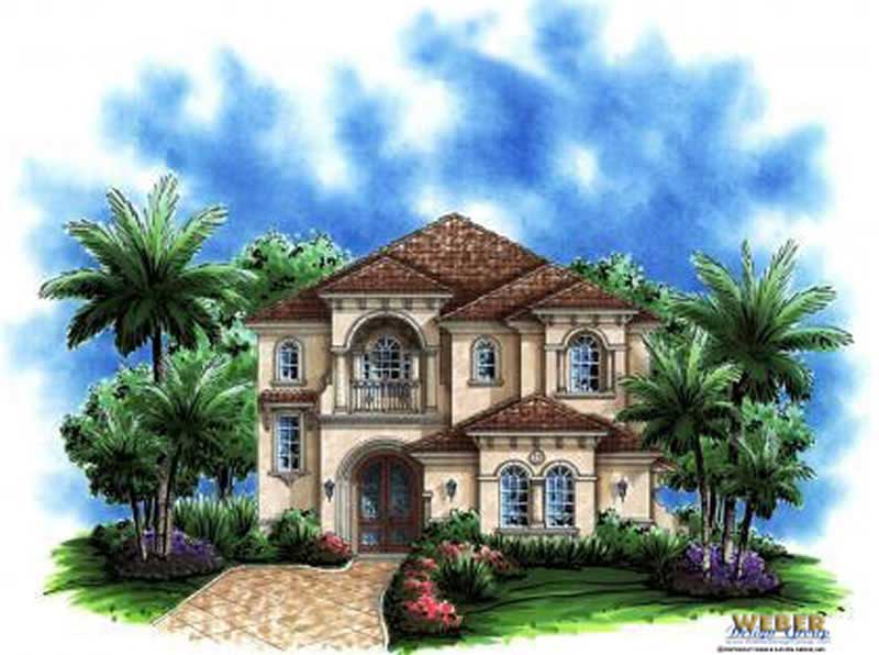 Color Rendering of this house plan
