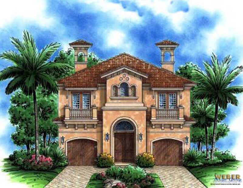 Color Rendering of this house plan