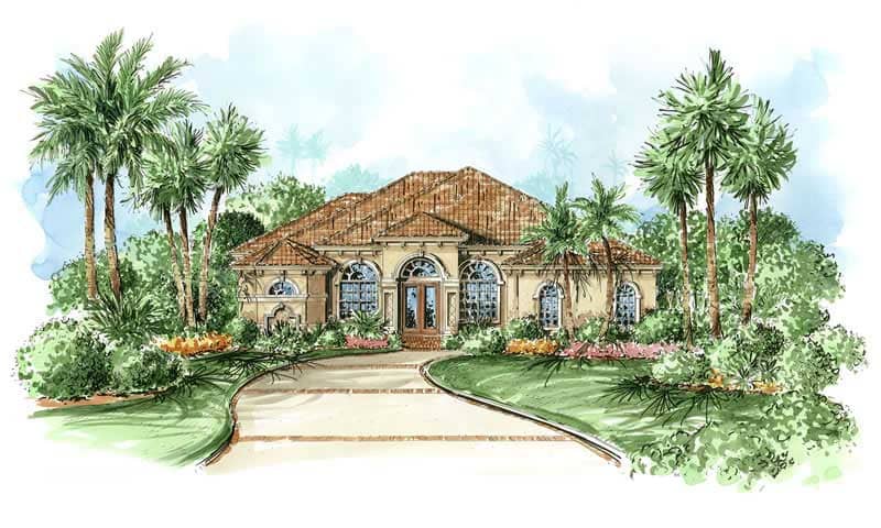 Main image for house plan # 9540