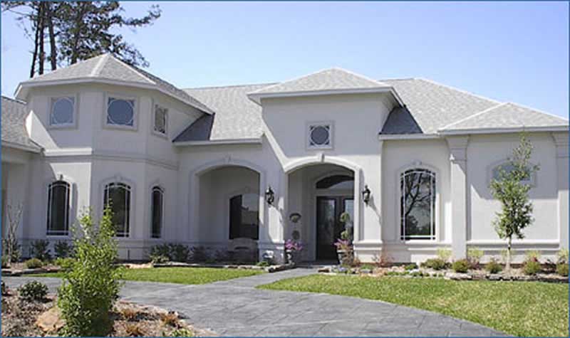 Mediterranean home (ThePlanCollection: Plan #134-1158)