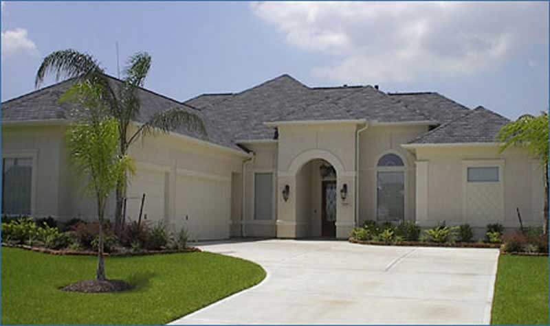 Mediterranean home (ThePlanCollection: Plan #134-1246)