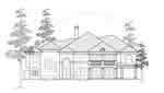 Luxury home (ThePlanCollection: Plan #134-1353)