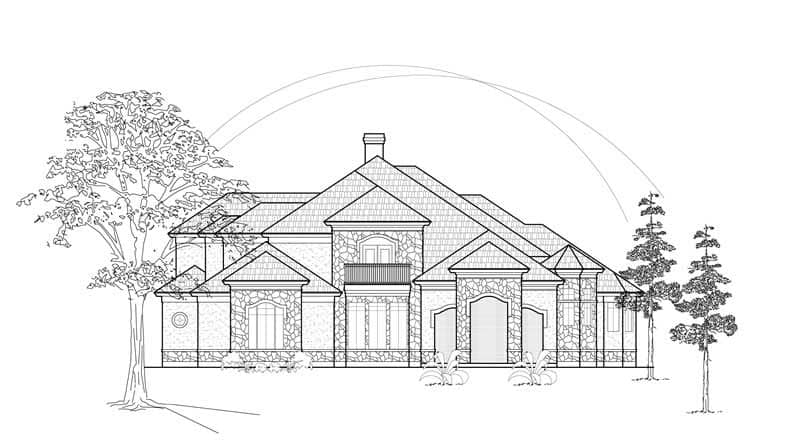 Main image for house plan # 8667