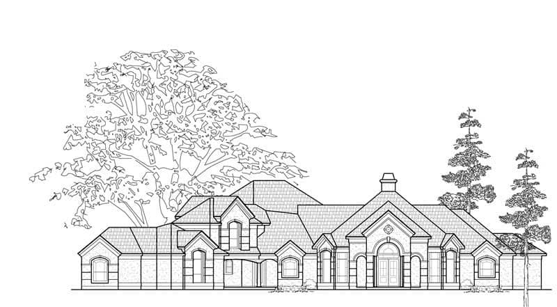Main image for house plan # 8705
