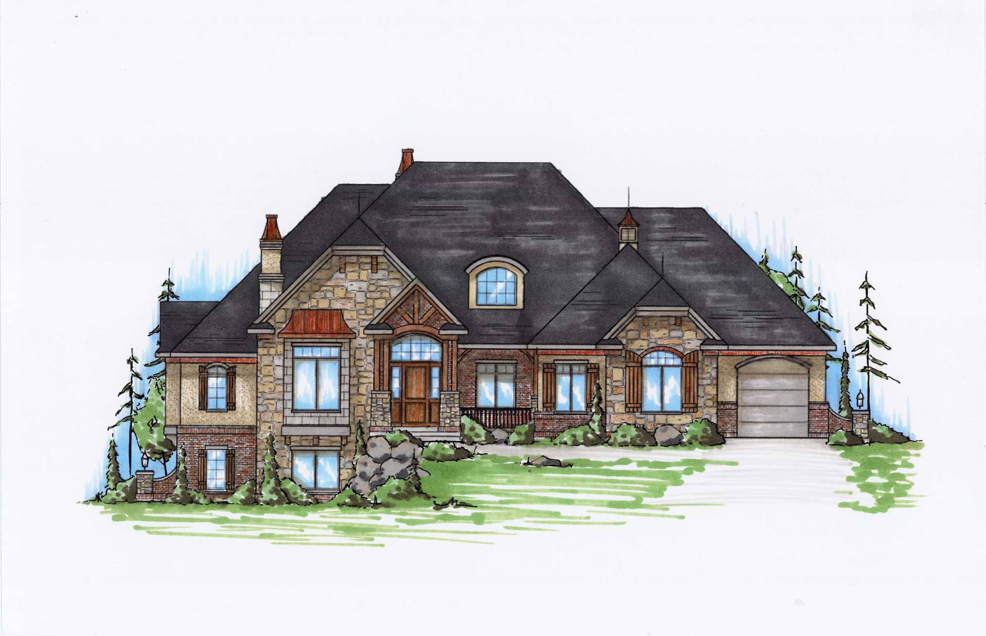 Main image for house plan # 20642