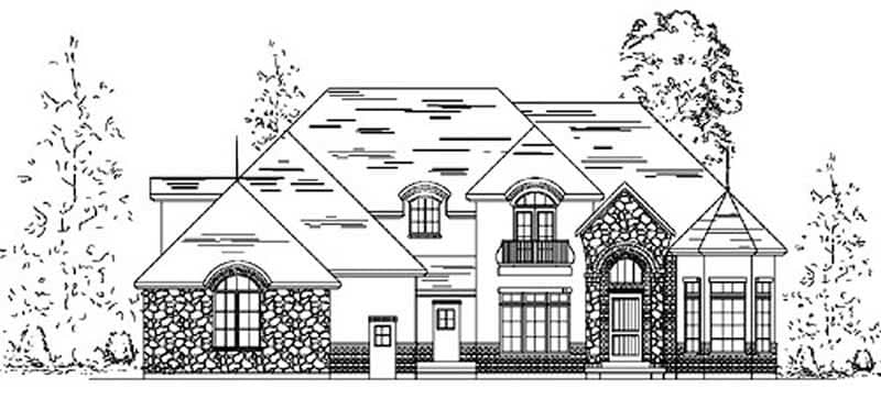 Main image for house plan # 11145
