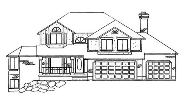 Main image for house plan # 11190