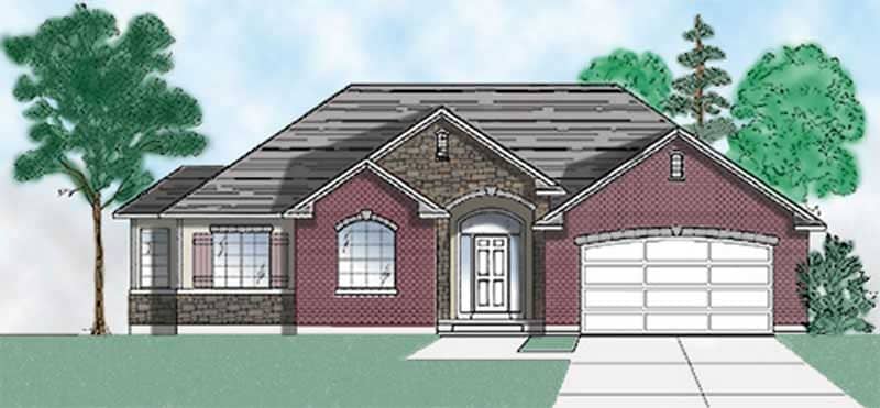 European home (ThePlanCollection: Plan #135-1264)